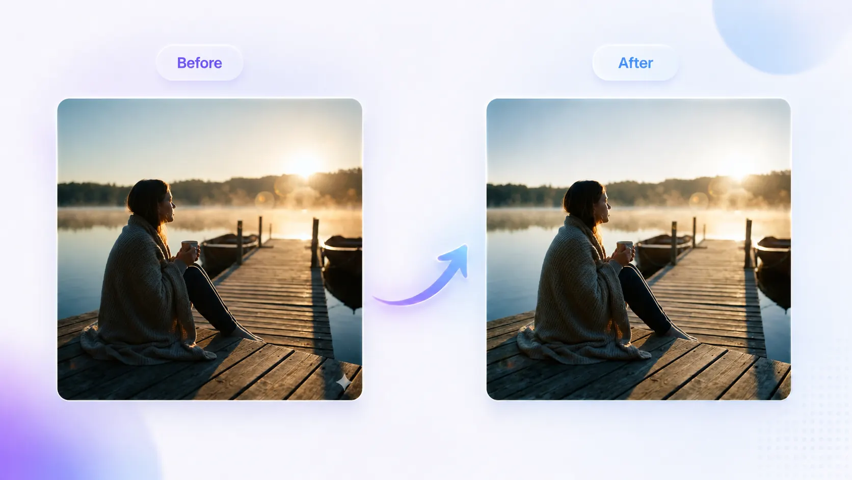 Gemini watermark remover showing a private browser cleanup workflow
